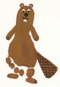 footprint beaver craft