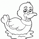 free duck coloring page for kids (22)