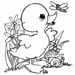 free duck coloring page for kids (44)