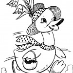 free duck coloring page for kids (47)