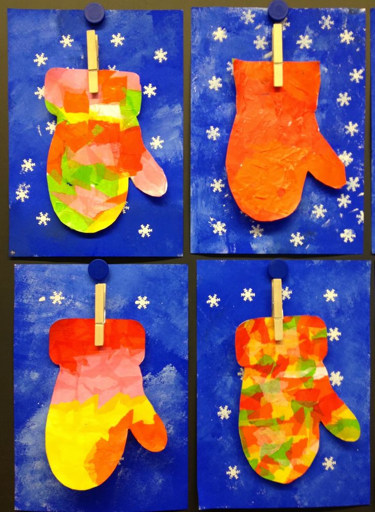 craft mittens preschool winter crafts kindergarten worksheets clothes toddler comment