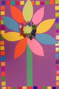 free paper flower craft