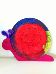 free snail craft for kids