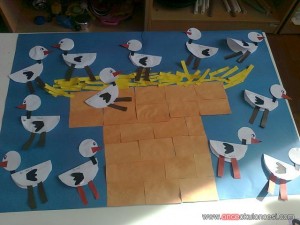 free stork craft for kids