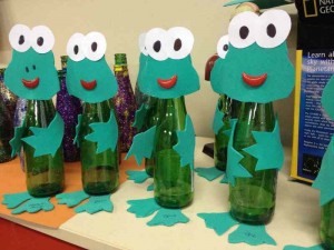 frog bottle craft
