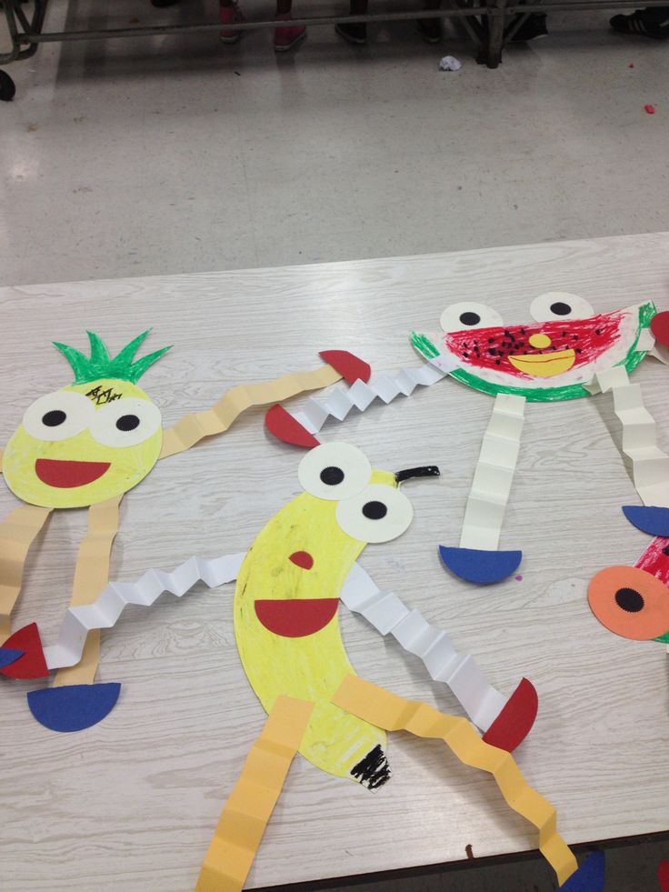 fruit crafts - Fruit Activities Kindergarten