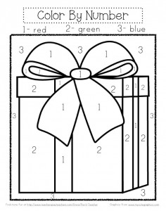 gift color by number