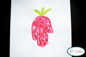 handprint strawberry