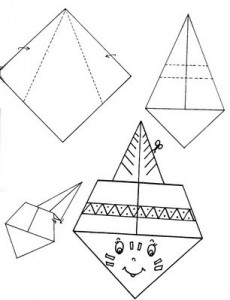 indian origami craft
