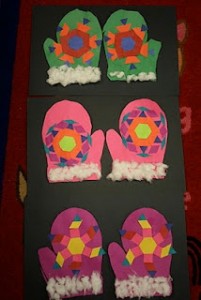mittens crafts for kids