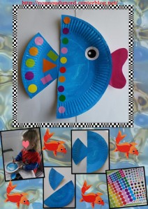paper plate fish craft for kids