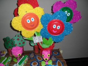 paper plate flower crafts