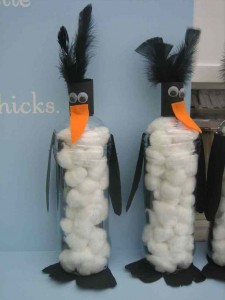 penguin Plastic Bottle Crafts
