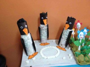 penguin bottle craft