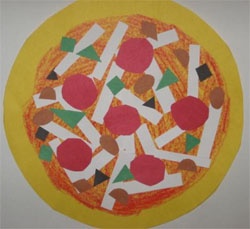 pizza craft for kids