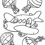 plane mobile coloring