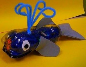 plastic bottle fish craft