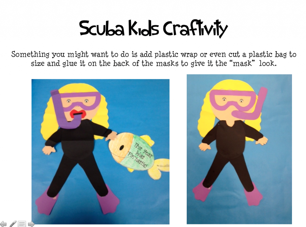 Scuba diver craft idea for kids Crafts and Worksheets for Preschool