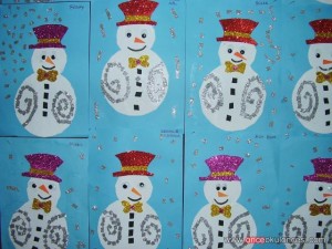 snowman craft idea for kids (2)
