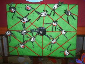 spider craft for kids