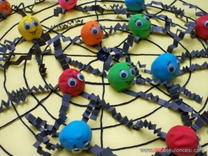 spider craft idea for kids