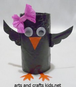 toilet paper roll bird craft
