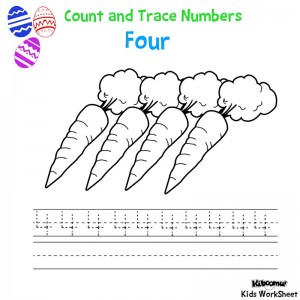 Count-and-Trace-Number-4-Easter-Worksheet