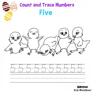 Count-and-Trace-Number-5-Easter-Worksheet2