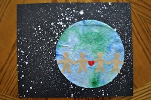 Earth Day Craft with Writing Prompt