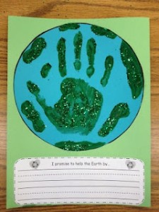 Earth Day craft and writing