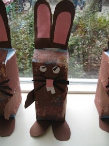 Easter Bunny juice box wrap