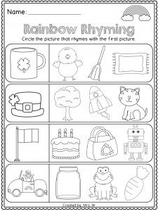 FREE St. Patrick's Day Literacy and Math Printables