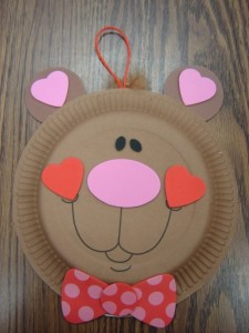 Paper Plate Bear Craft 1