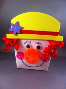 box clown craft