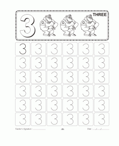 number trace worksheet for kids (2)