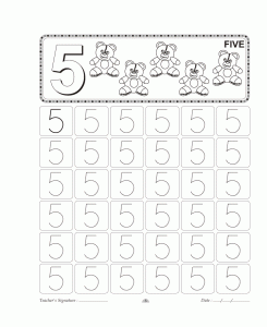 number trace worksheet for kids (4)