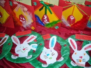 paper plate easter bunny craft idea for kids (2)