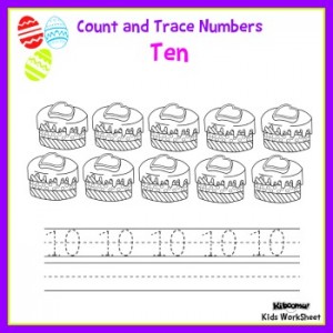 Count-and-Trace-Number-10-Easter-Worksheet1