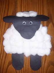 Sheep Paper Plate