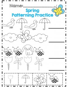 Spring patterning practice