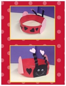 Valentine's Day Love Bug Headband Craft