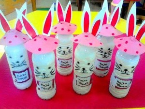bottle bunny craft