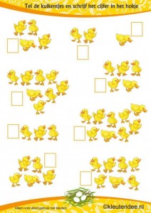 chick count worksheet