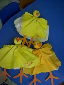 easter chick craft idea