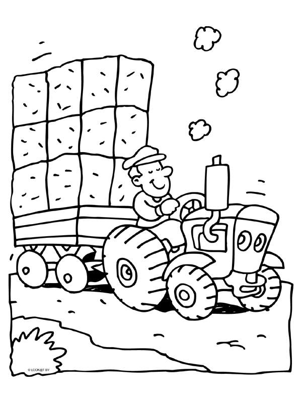 Fonkelnieuw Farm coloring page | Crafts and Worksheets for Preschool,Toddler ZY-29