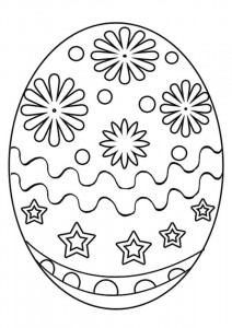 free printable easter egg coloring page (1)