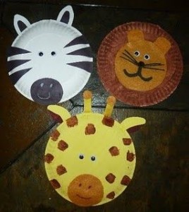 paper plate zoo animal craft