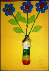 bottle cap flower