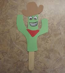 cactus puppet craft