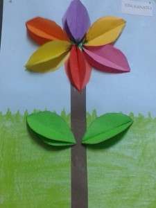 free flower craft idea